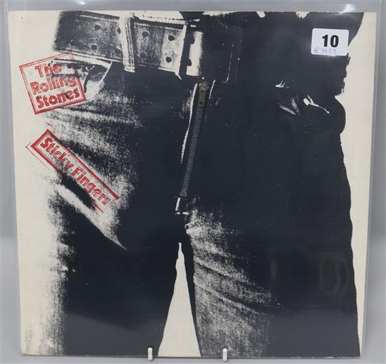 COC59100 - ROLLING STONES - STICKY FINGERS, UK LP, EX+ - NM